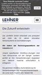 Mobile Screenshot of lehner-gmbh.com